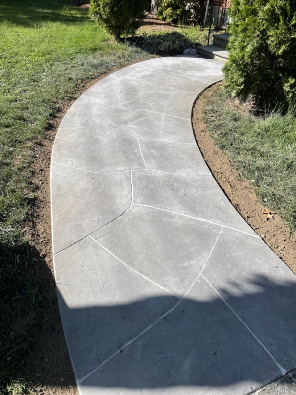 Cement Walkway